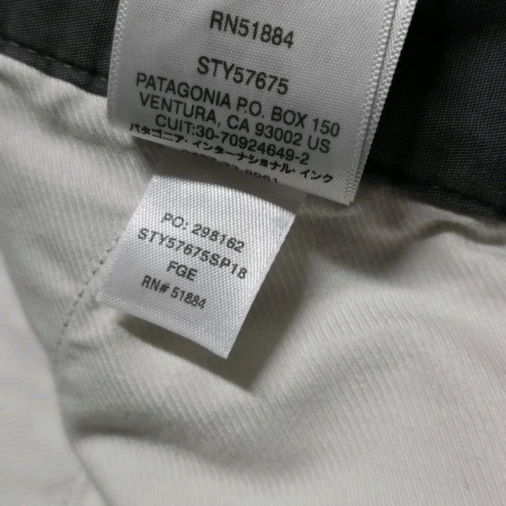 Patagonia All-Wear Organic Cotton Shorts Mens 36 Forge Grey 7" Inseam - Picture 9 of 14